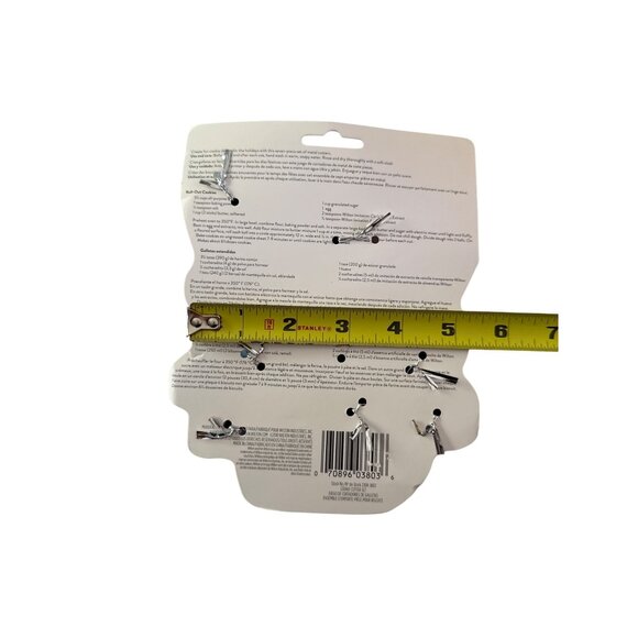 Wilton Snowflake Cookie Cutter Set 7 Piece Holiday Baking - Picture 6 of 6